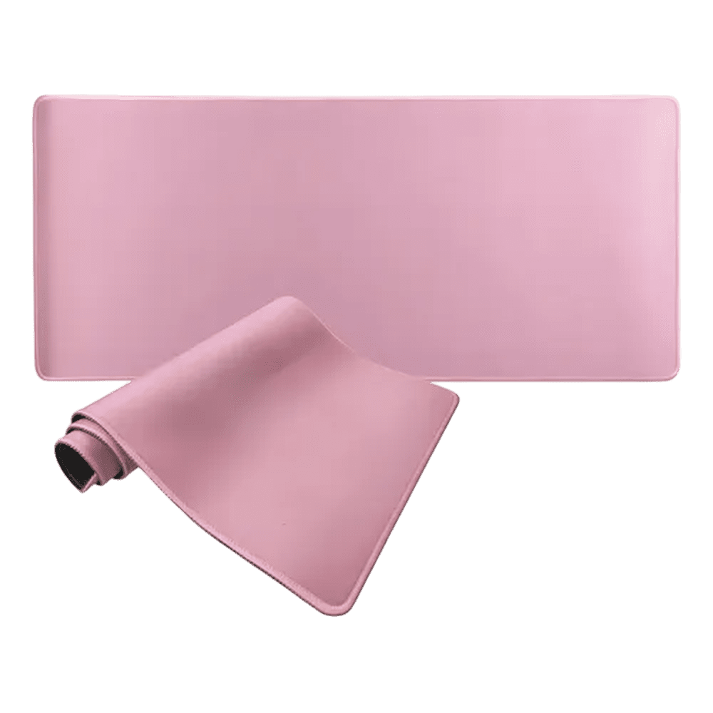 PAD ESCRITORIO XXL LISO ECO CUERO ROSA