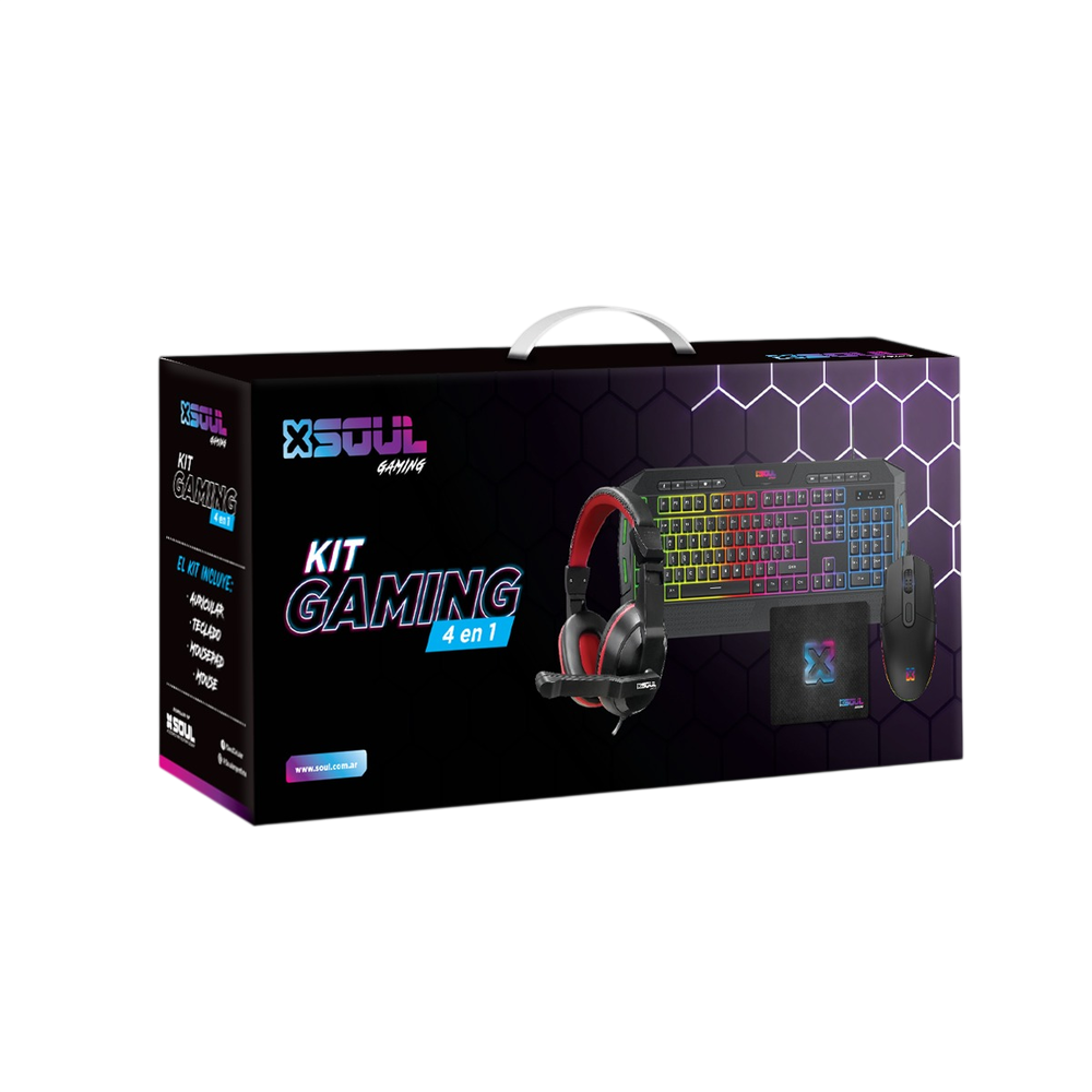 Kit Gaming 4 en 1 Soul